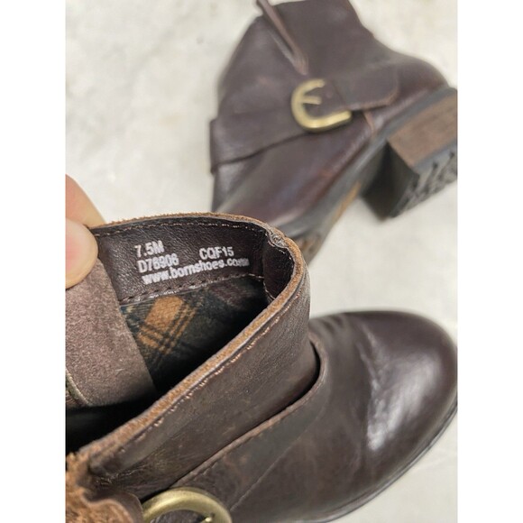 Born Liona Boots Women’s 7.5 Mahogany Leather - Picture 10 of 10